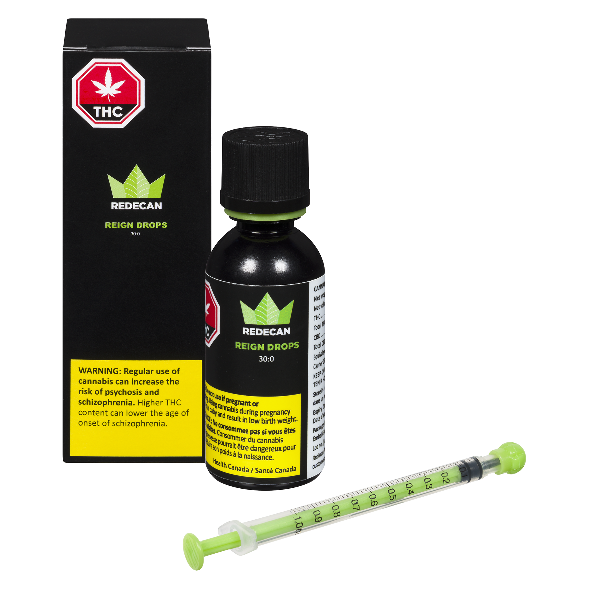 Reign Drops 30:0- Redecan - Reign Drops 30:0 30ml Oils